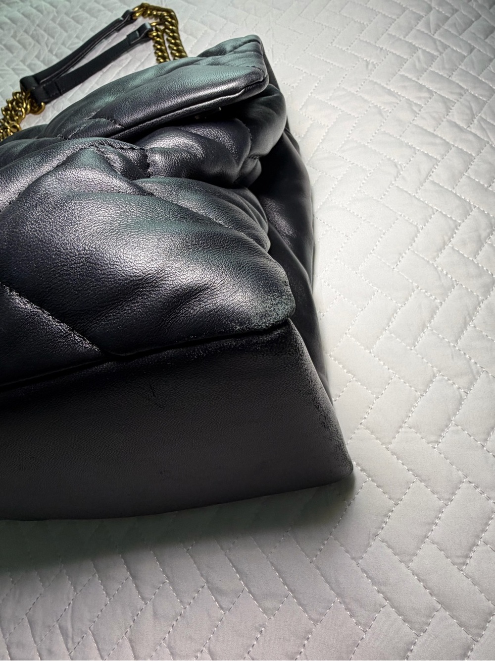 Kurt Geiger London XXL Quilted Leather Handbag - Picture 5 of 12